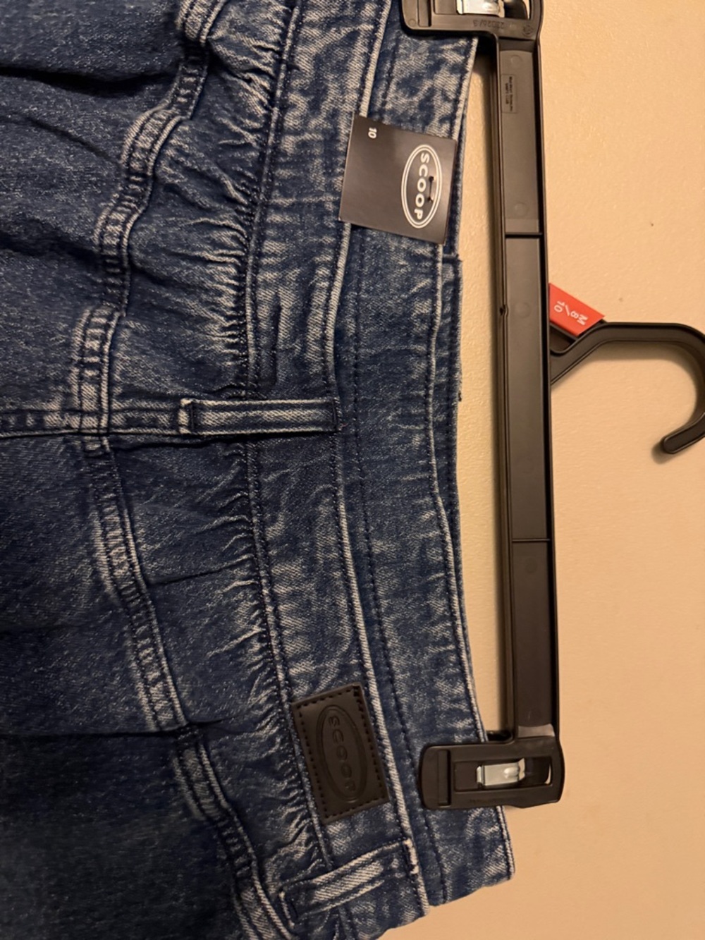 Free Assembly Dark Blue Denim Mini Skirt - Picture 4 of 5